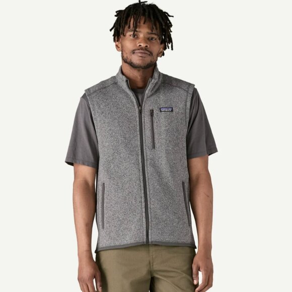 Patagonia Men's Better Sweater® Fleece Vest Grey Size Medium - Picture 1 of 7